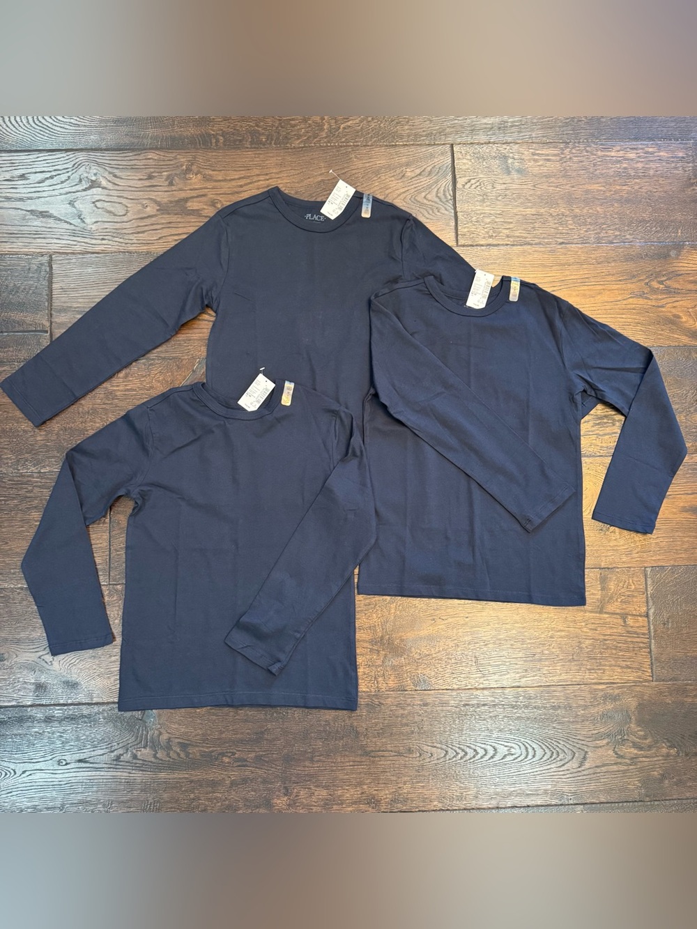 The Children's Place Boys' Navy Long-Sleeve Basic Tee